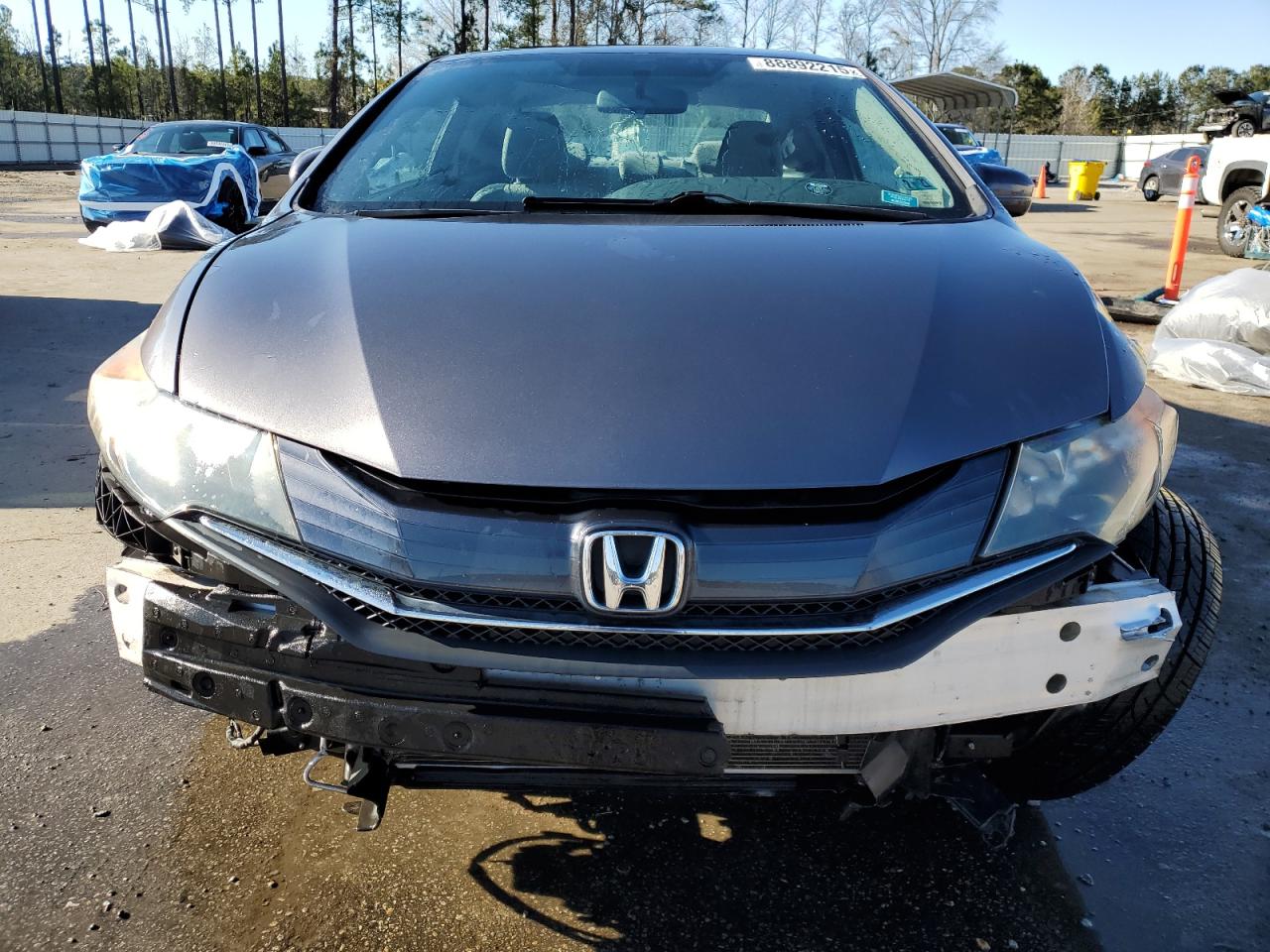 2015 Honda Civic VIN 2HGFG3B83FH501531 Copart auction photo, undercarriage / all over damage thumbnail 5