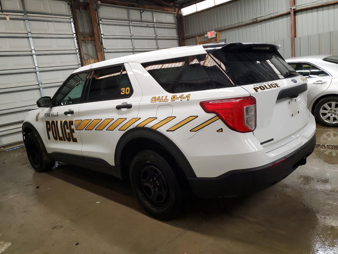 2021 Ford Explorer VIN 1FM5K8AB4MGC00256 Copart auction photo, front end / mechanical damage thumbnail 2