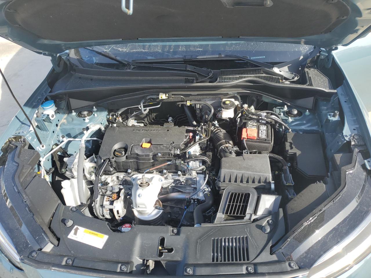 2024 Honda HR-V VIN 3CZRZ1H37RM726315 Copart auction photo, side / undercarriage damage thumbnail 12