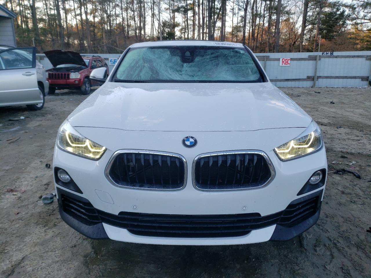 2019 BMW X2 VIN WBXYJ5C55K5N11085 Copart auction photo, front end / side damage thumbnail 5