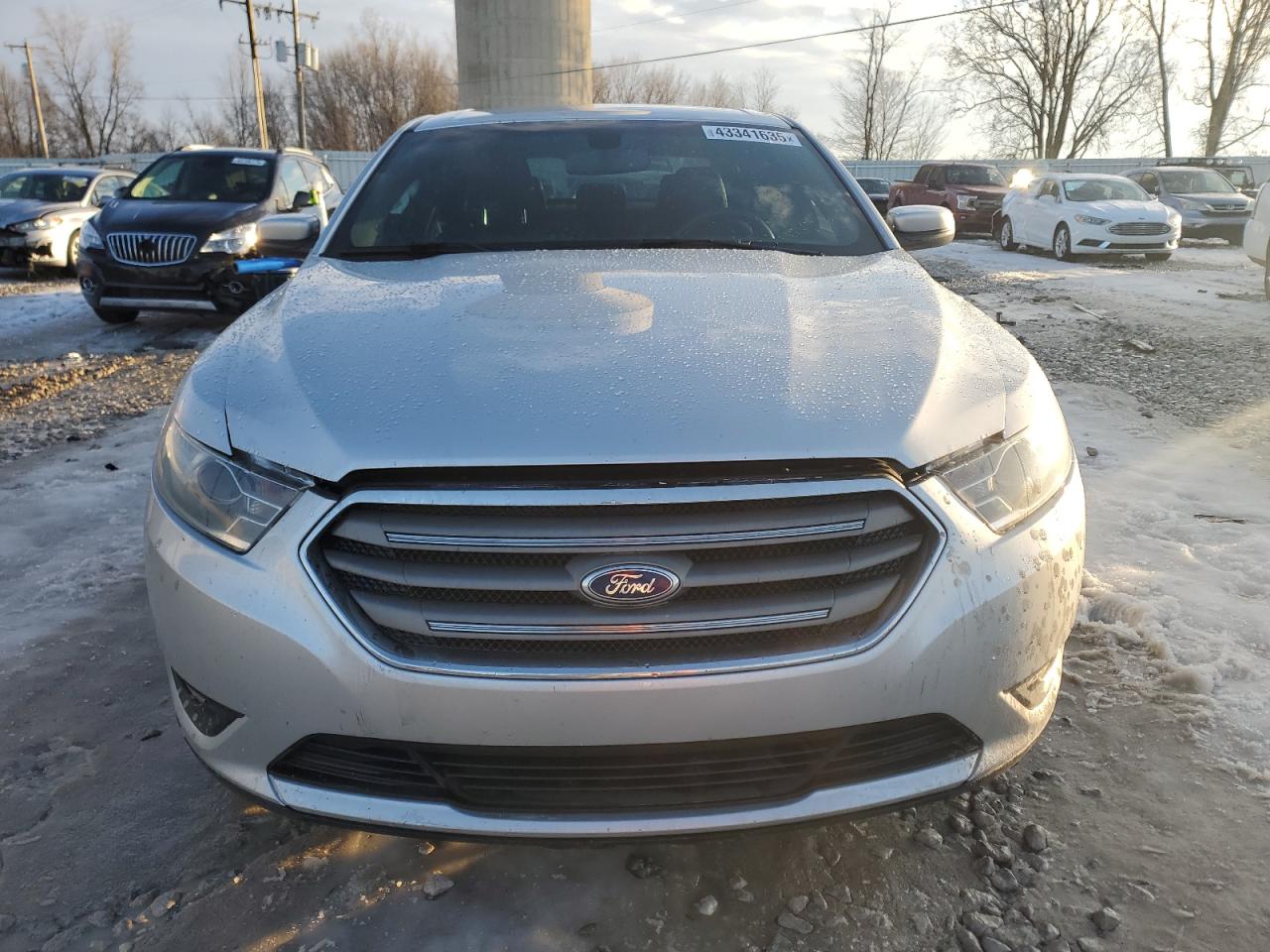 2014 Ford Taurus VIN 1FAHP2E81EG140491 Copart auction photo, rear end damage thumbnail 5