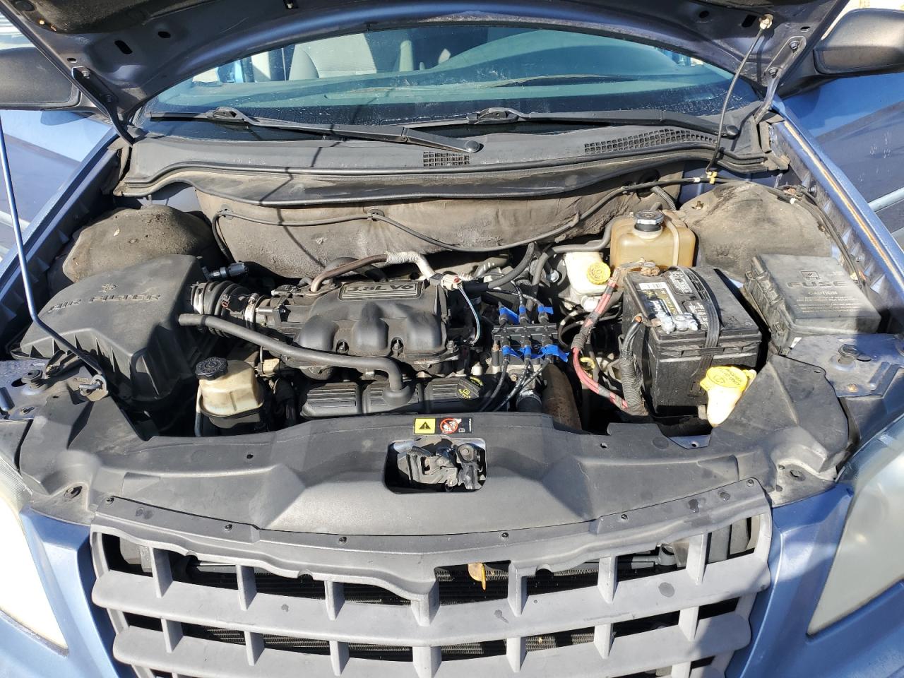 2007 Chrysler Pacifica VIN 2A8GM48L27R129651 Copart auction photo, rear end damage thumbnail 12