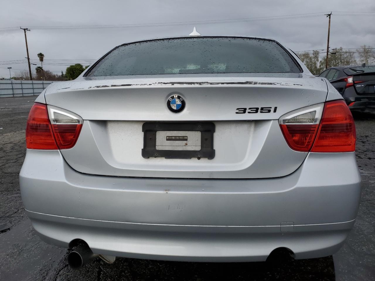 2007 BMW 3er VIN WBAVB73527KY60722 Copart auction photo, side / front end damage thumbnail 6