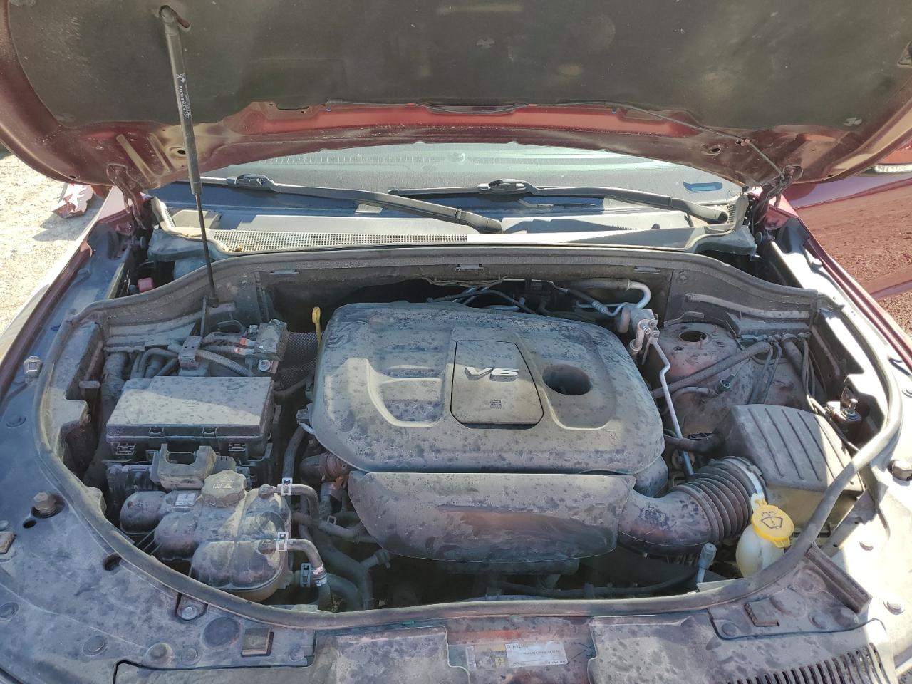 2017 Dodge Durango VIN 1C4RDHDG8HC774489 Copart auction photo, front end damage thumbnail 12