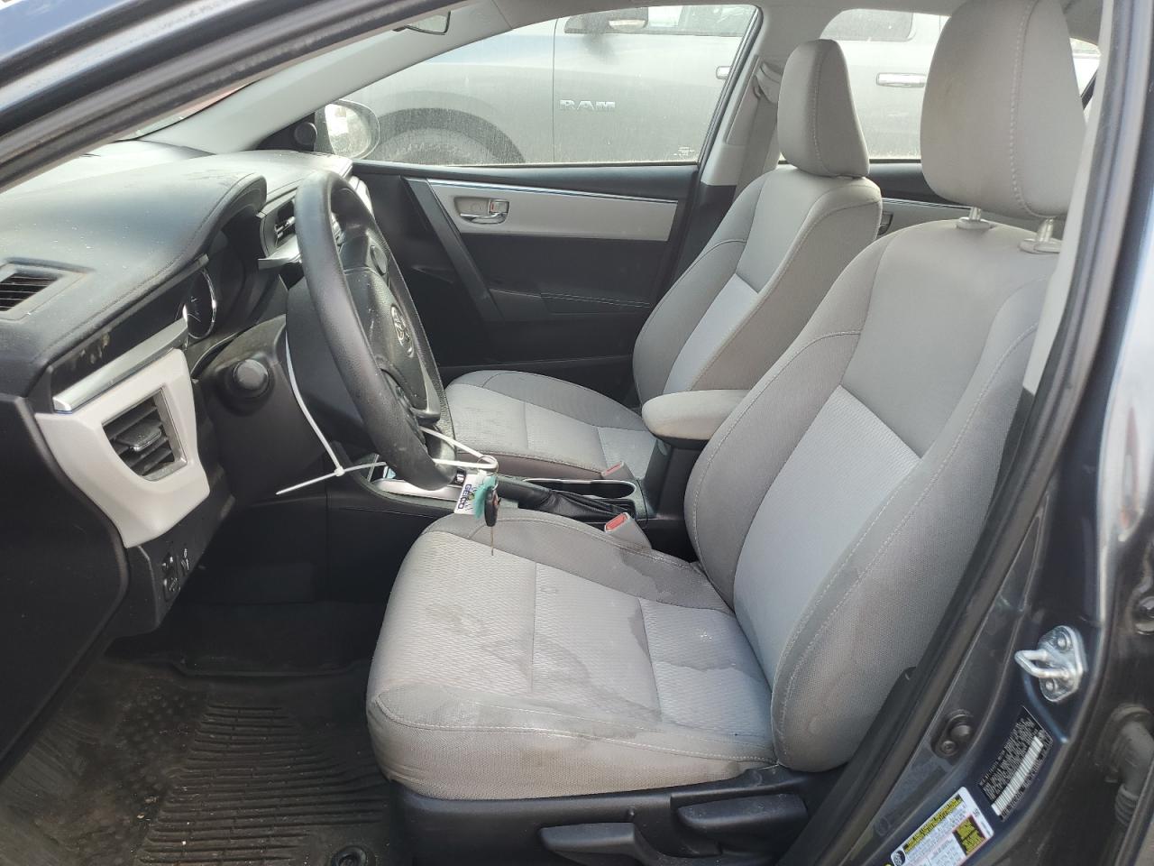 2015 Toyota Corolla VIN 2T1BURHE0FC354973 Copart auction photo, front end damage thumbnail 7