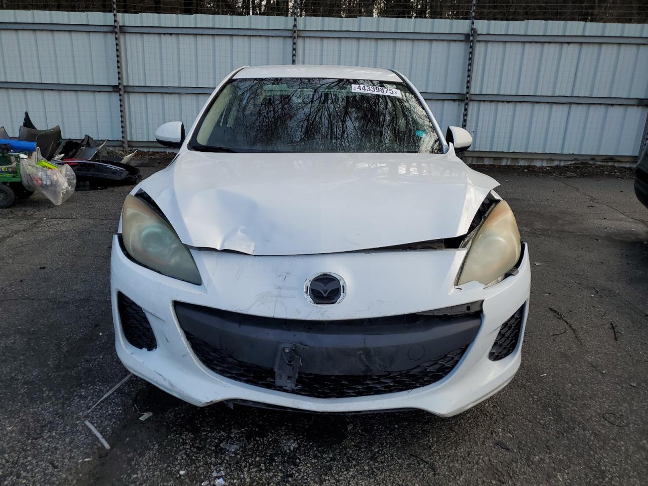2012 Mazda 3 VIN JM1BL1V74C1601034 Copart auction photo, front end damage thumbnail 5