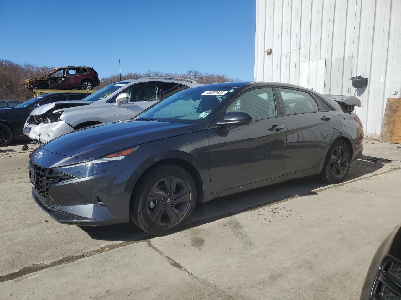 2022 Hyundai Elantra VIN 5NPLM4AG2NH070954 - Copart auction photo