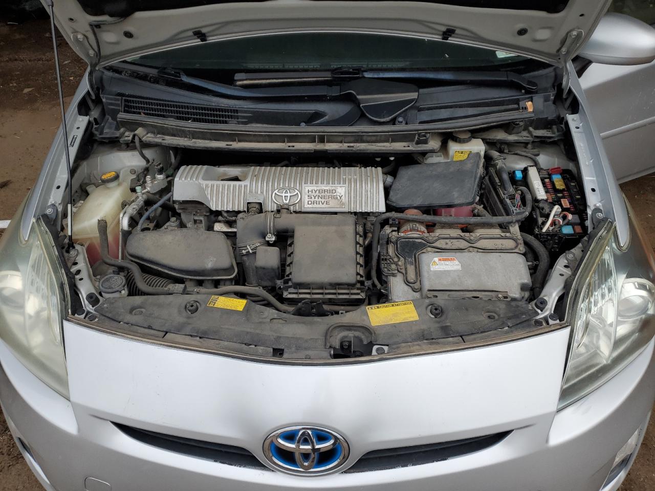 2010 Toyota Prius VIN JTDKN3DU6A0001535 Copart auction photo, undercarriage damage thumbnail 11