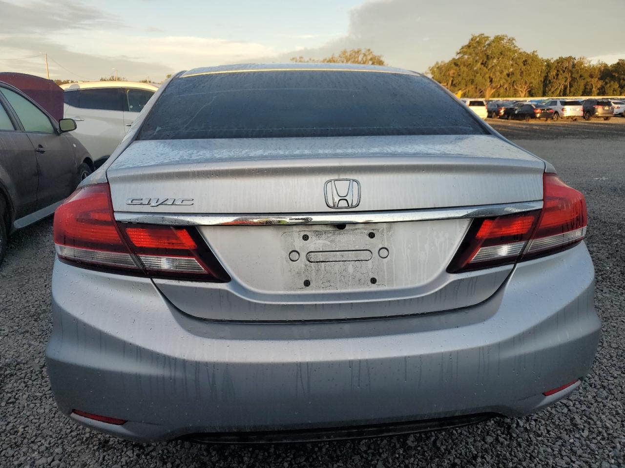2013 Honda Civic VIN 19XFB2F56DE032208 Copart auction photo, water/flood damage thumbnail 6
