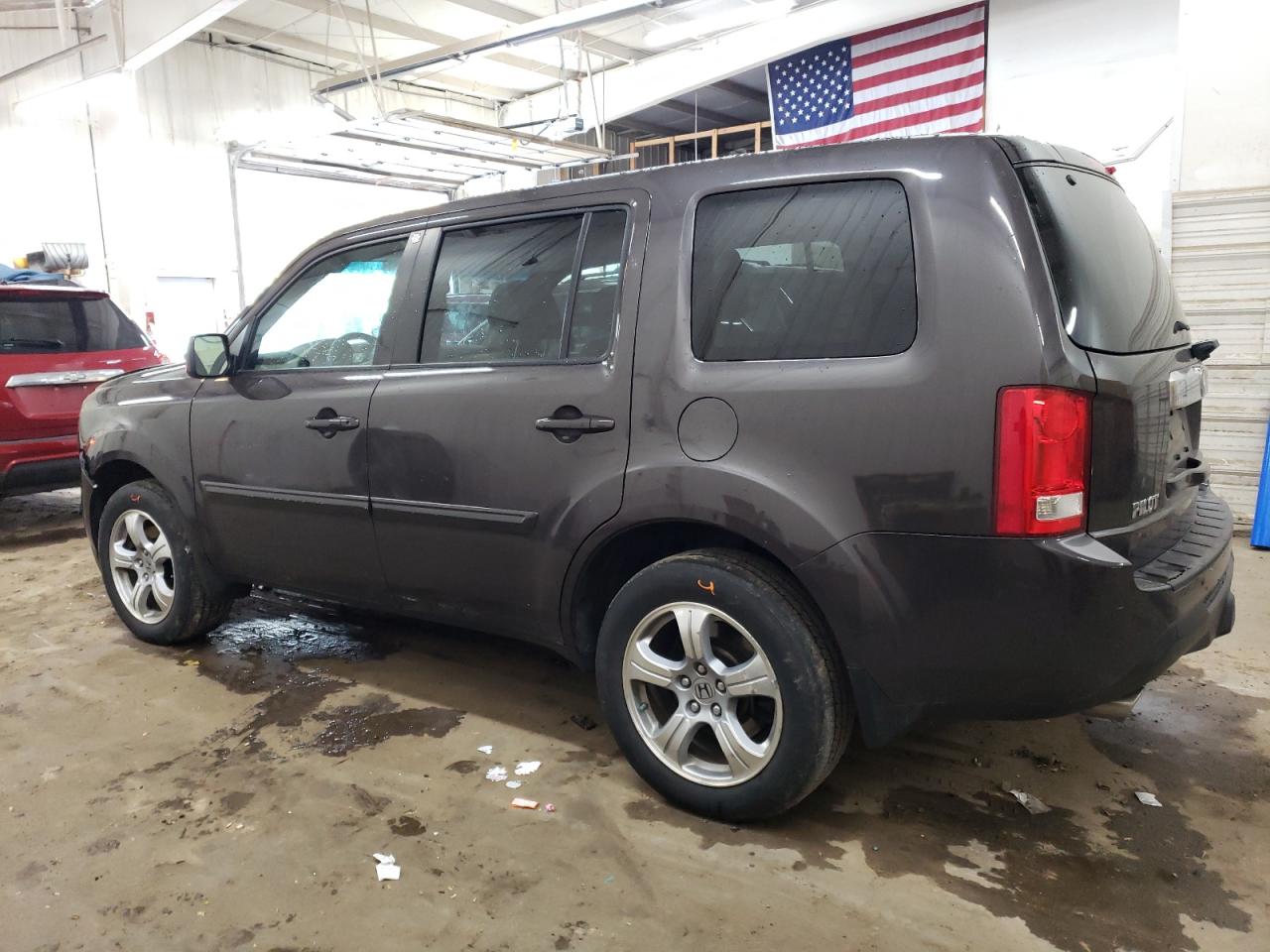 2012 Honda Pilot VIN 5FNYF4H49CB001749 Copart auction photo, front end damage thumbnail 2