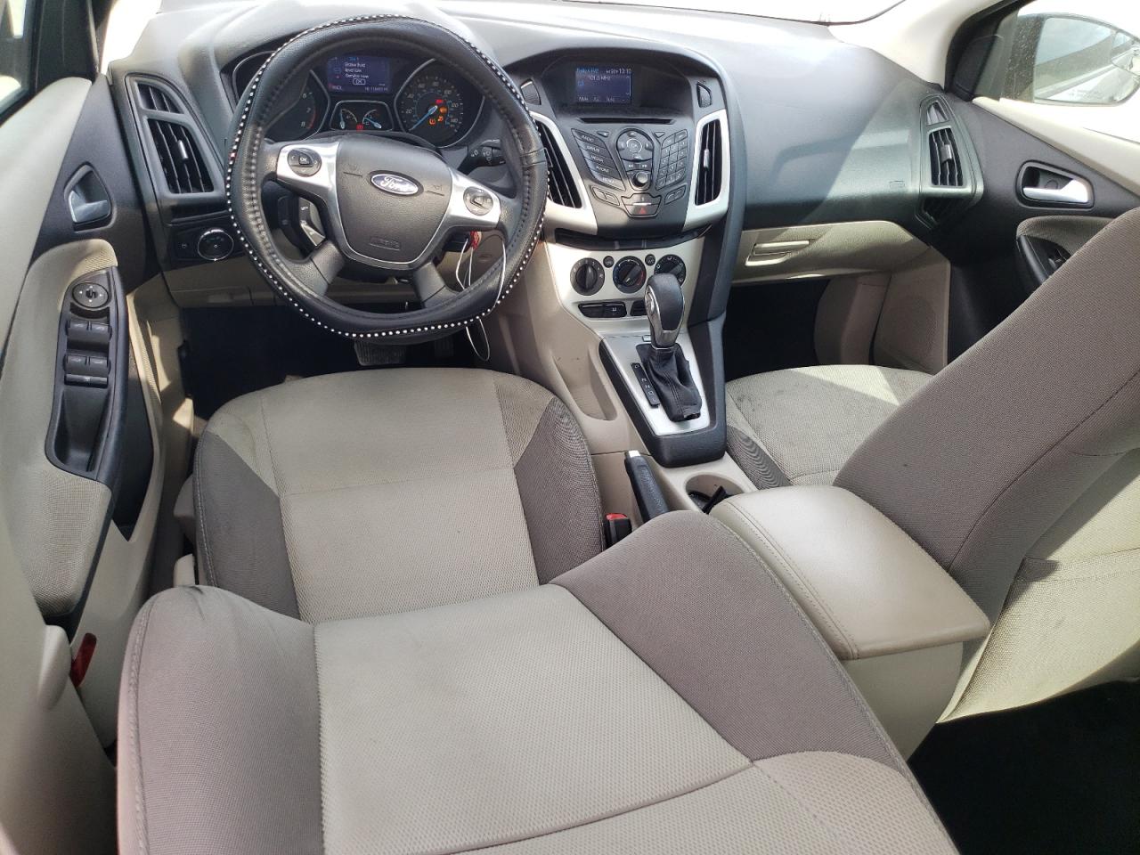 2014 Ford Focus VIN 1FADP3F21EL222307 Copart auction photo, rear end / side damage thumbnail 8