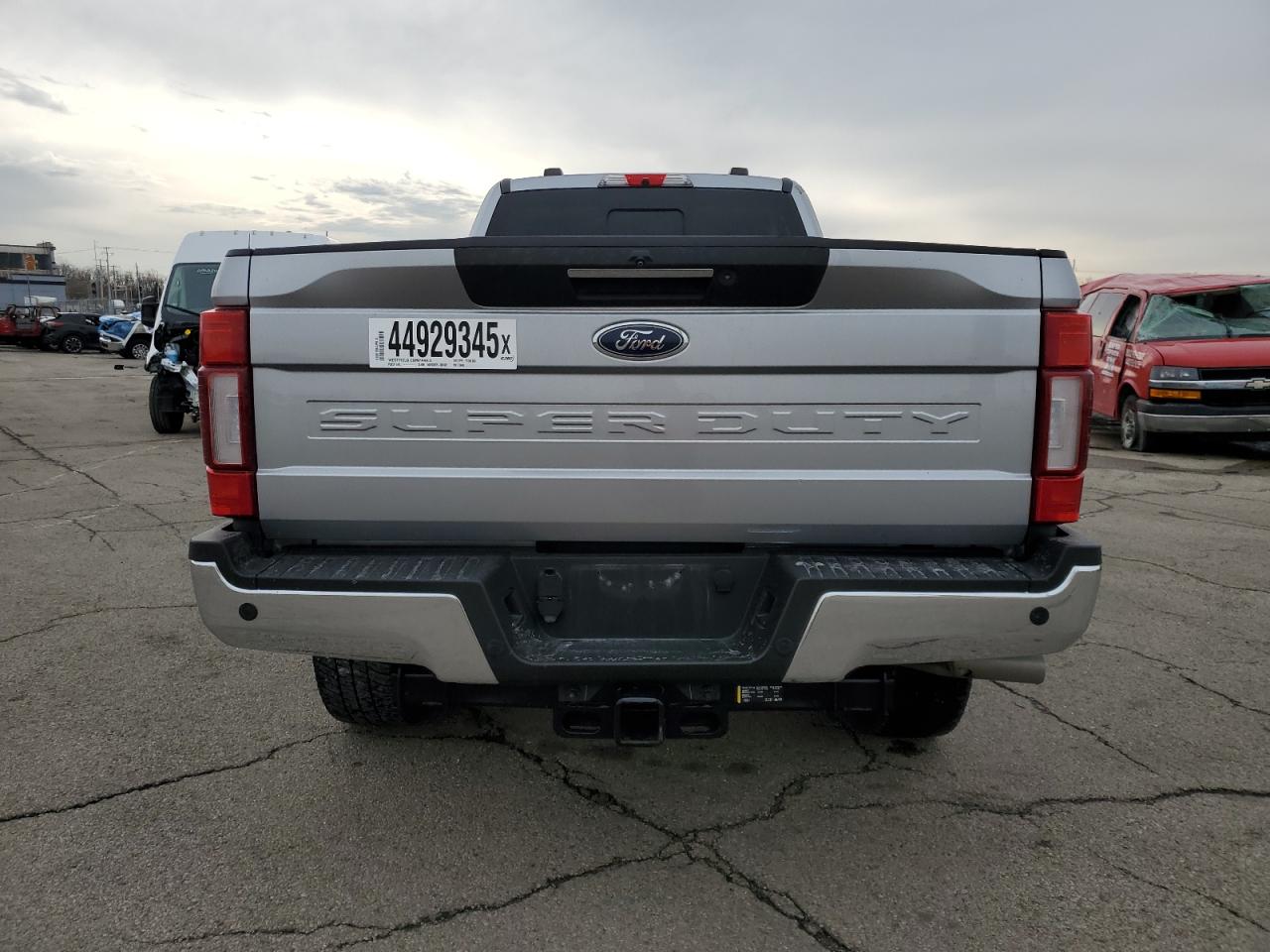 2022 Ford F350 VIN 1FT8W3BT0NEF39643 Copart auction photo, side damage thumbnail 6