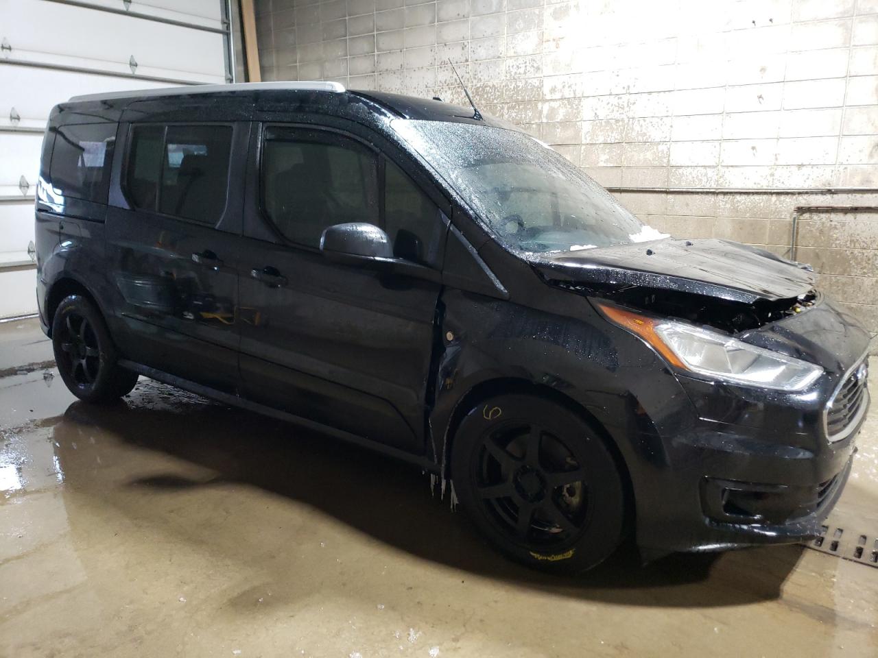 2020 Ford Transit VIN NM0GE9F26L1444718 Copart auction photo, front end / side damage thumbnail 4