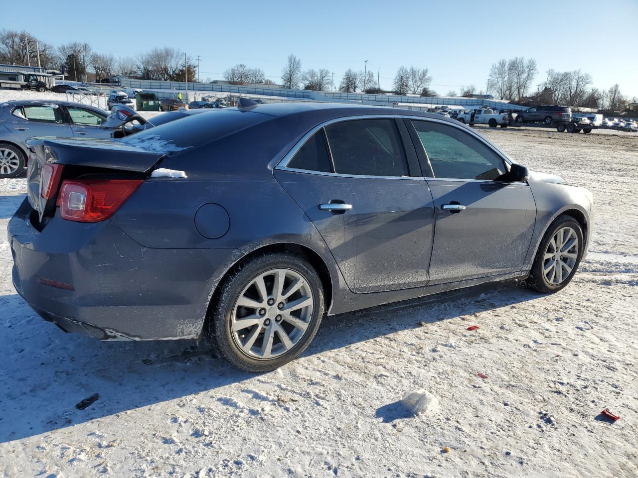 2013 Chevrolet Malibu VIN 1G11H5SA0DF215762 Copart auction photo, rear end damage thumbnail 3