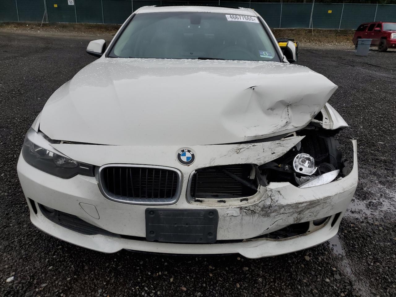 2014 BMW 3er VIN WBA3C3C5XEPV90281 Copart auction photo, front end damage thumbnail 5
