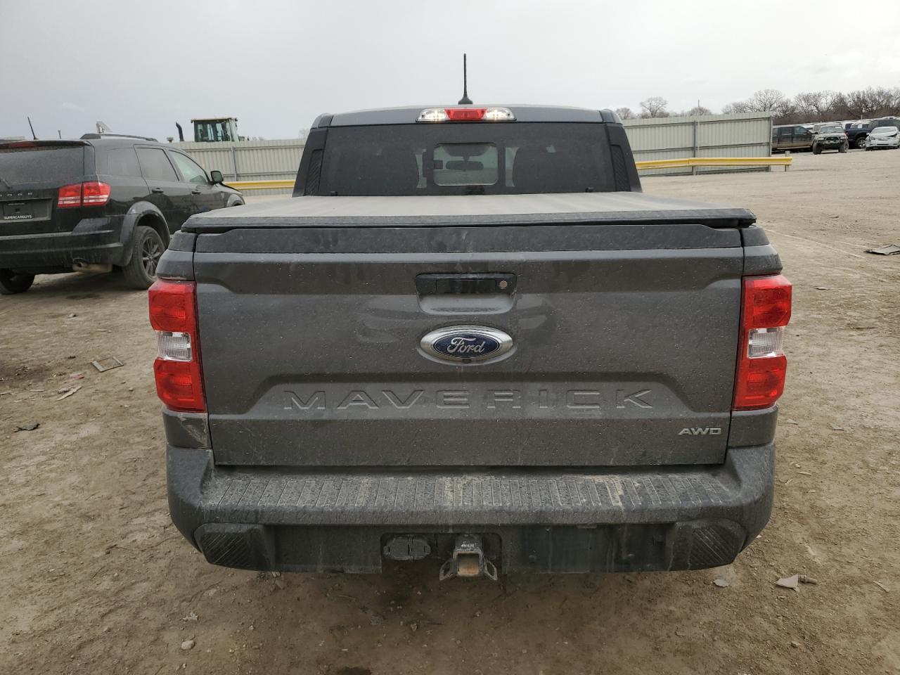 2022 Ford Maverick VIN 3FTTW8F92NRA14943 Copart auction photo, undercarriage / side damage thumbnail 6