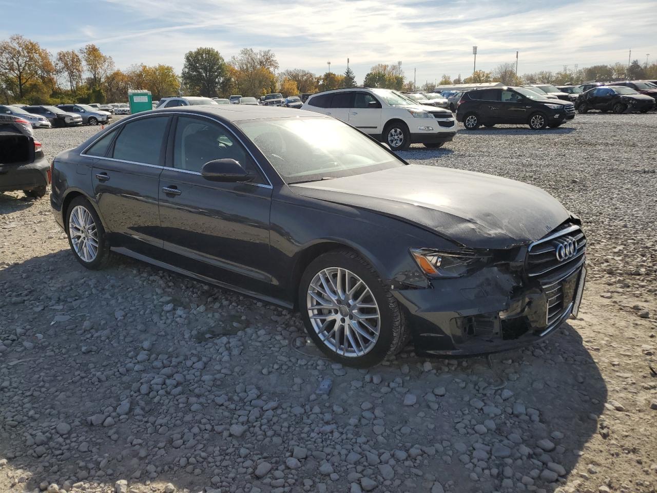 2016 Audi A6 VIN WAUGFAFC8GN112429 Copart auction photo, front end damage thumbnail 4
