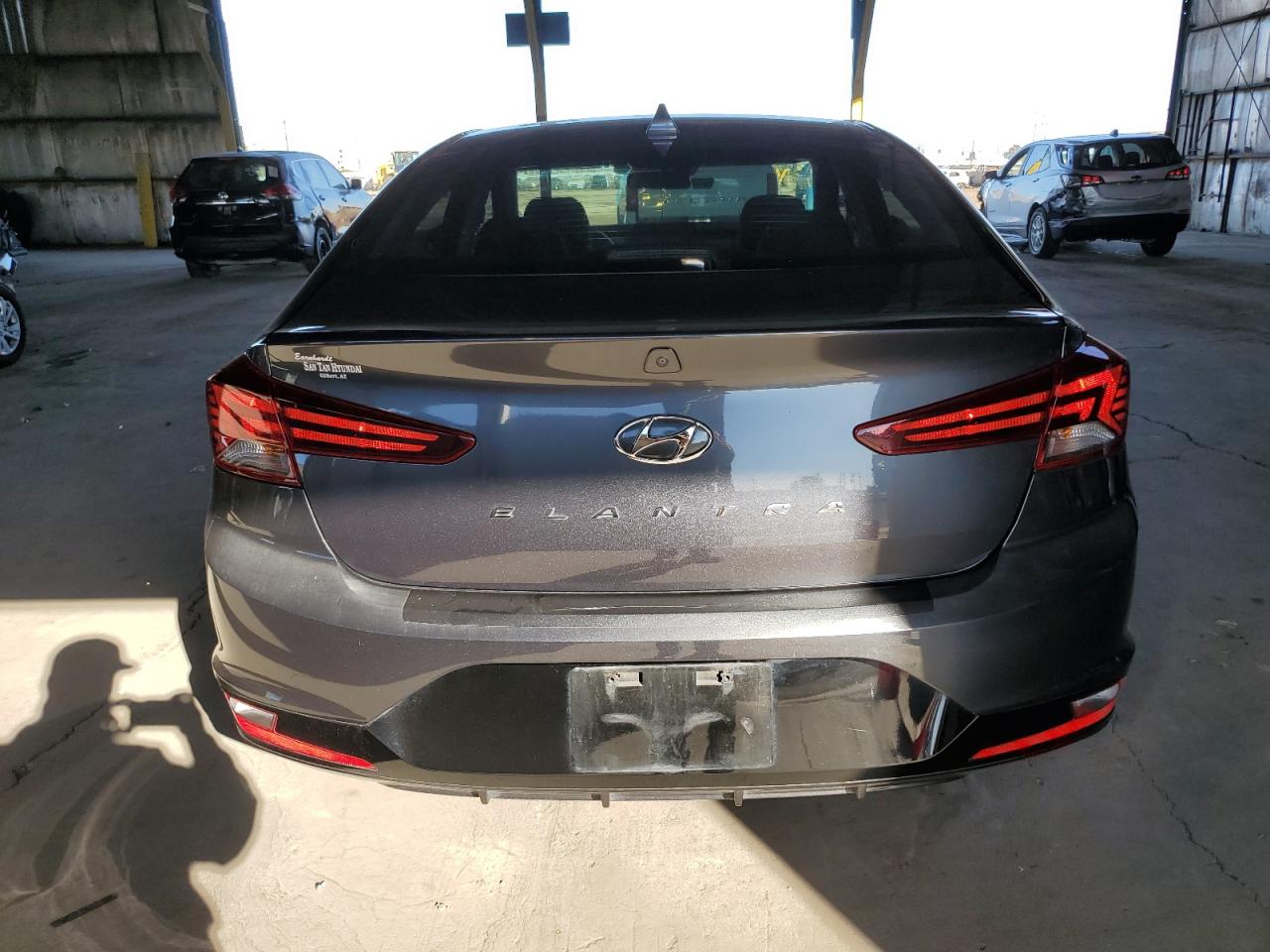 2020 Hyundai Elantra VIN 5NPD84LF2LH596754 Copart auction photo, front end damage thumbnail 6