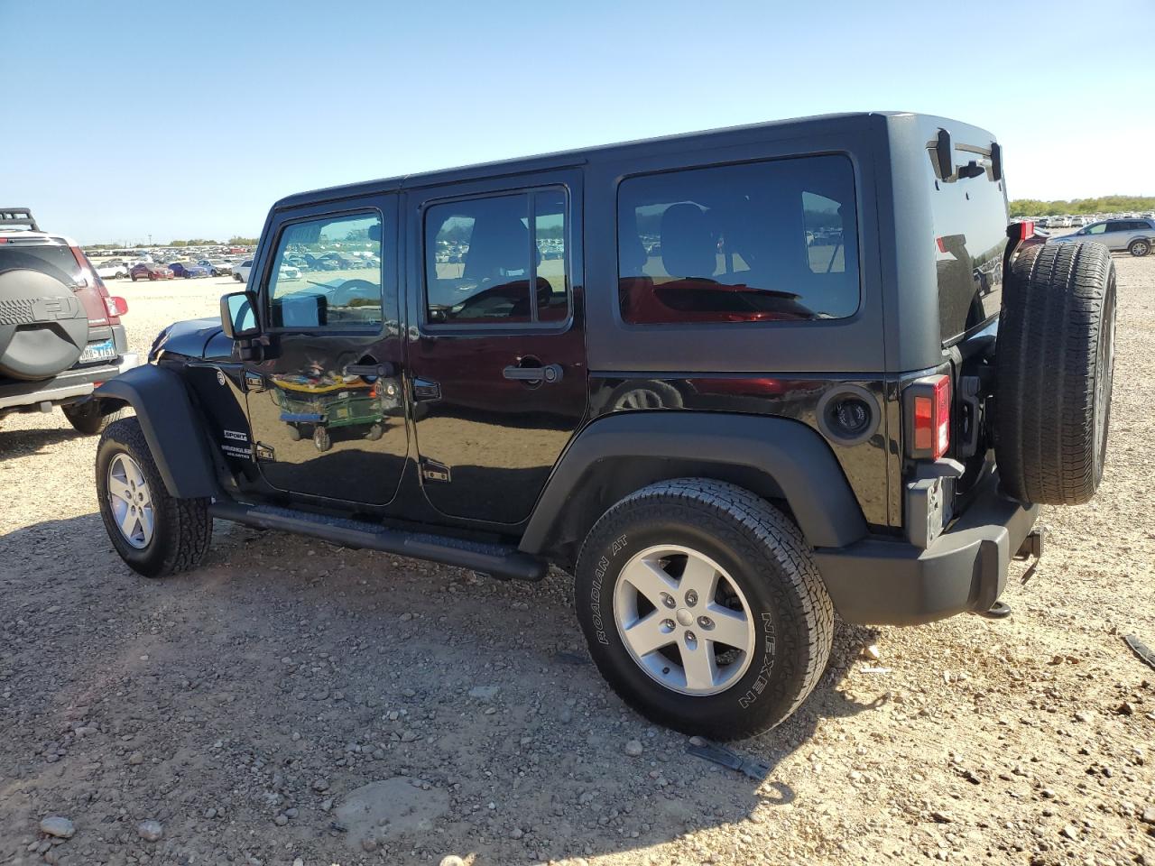 2017 Jeep Wrangler VIN 1C4BJWDG0HL530866 Copart auction photo, front end damage thumbnail 2
