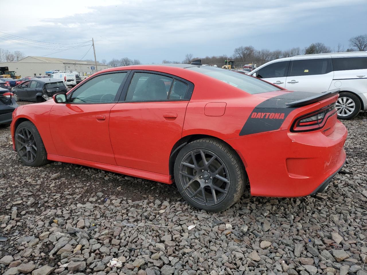 2018 Dodge Charger VIN 2C3CDXCT3JH143946 Copart auction photo, vandalism damage thumbnail 2