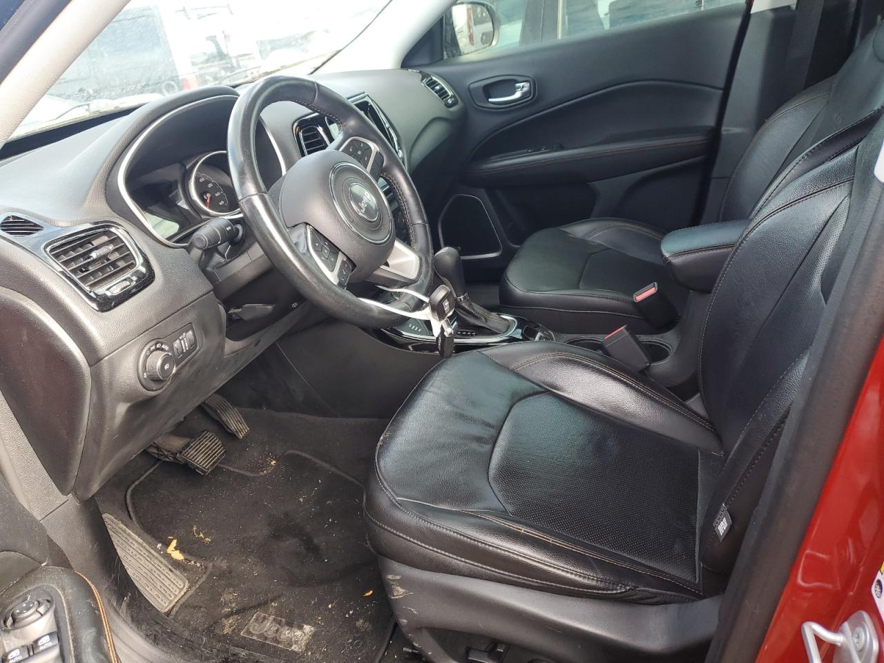 2018 Jeep Compass VIN 3C4NJDCB5JT245324 Copart auction photo, all over damage thumbnail 7