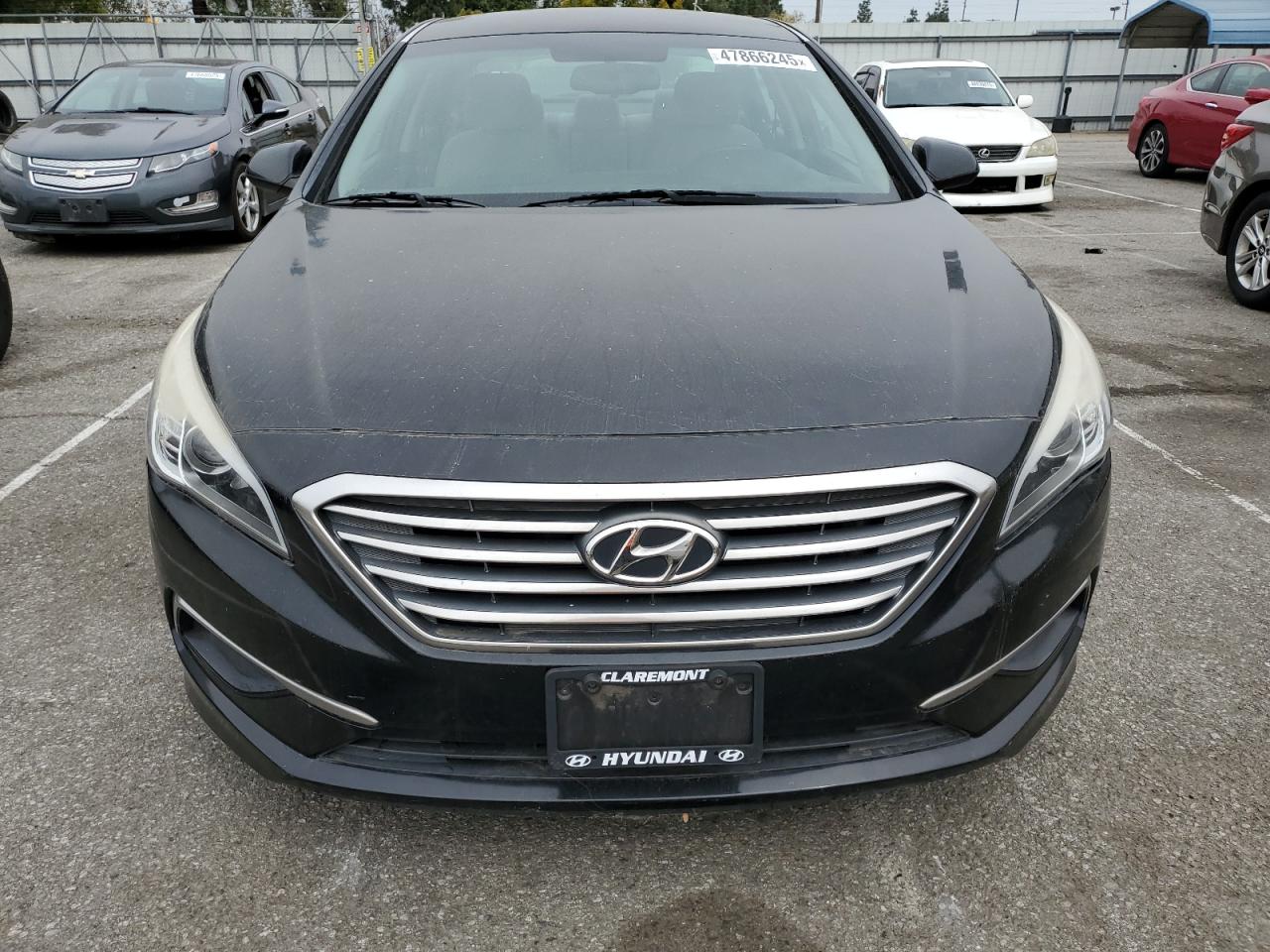 2016 Hyundai Sonata VIN 5NPE24AF6GH362454 Copart auction photo, mechanical damage thumbnail 5