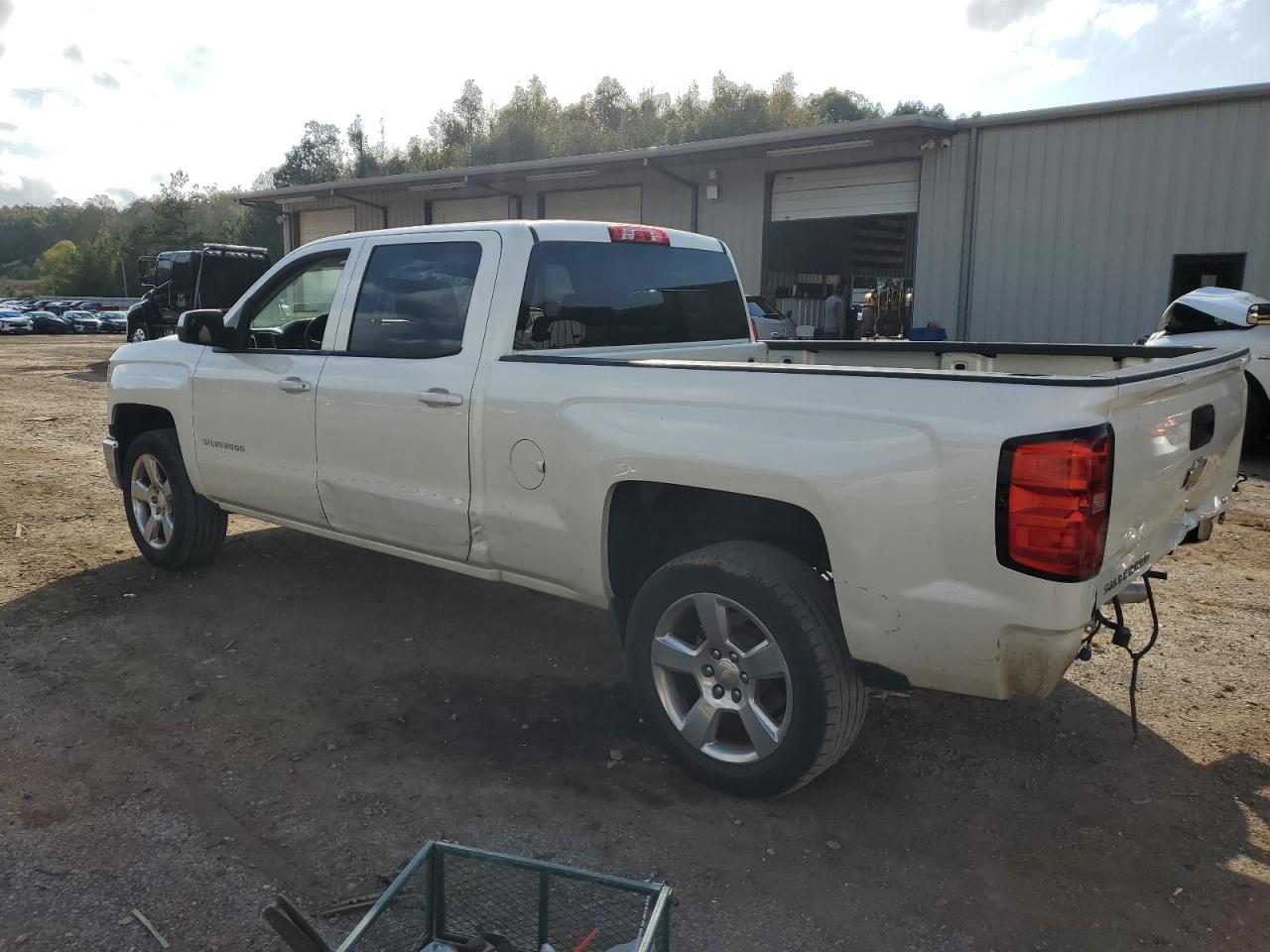 2014 Chevrolet Silverado VIN 3GCPCREC4EG300205 Copart auction photo, front end / rear end damage thumbnail 2