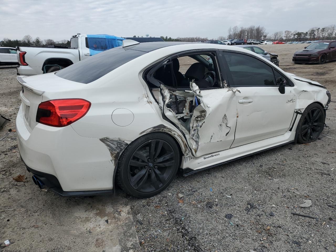 2016 Subaru WRX VIN JF1VA1E62G9824048 Copart auction photo, all over damage thumbnail 3