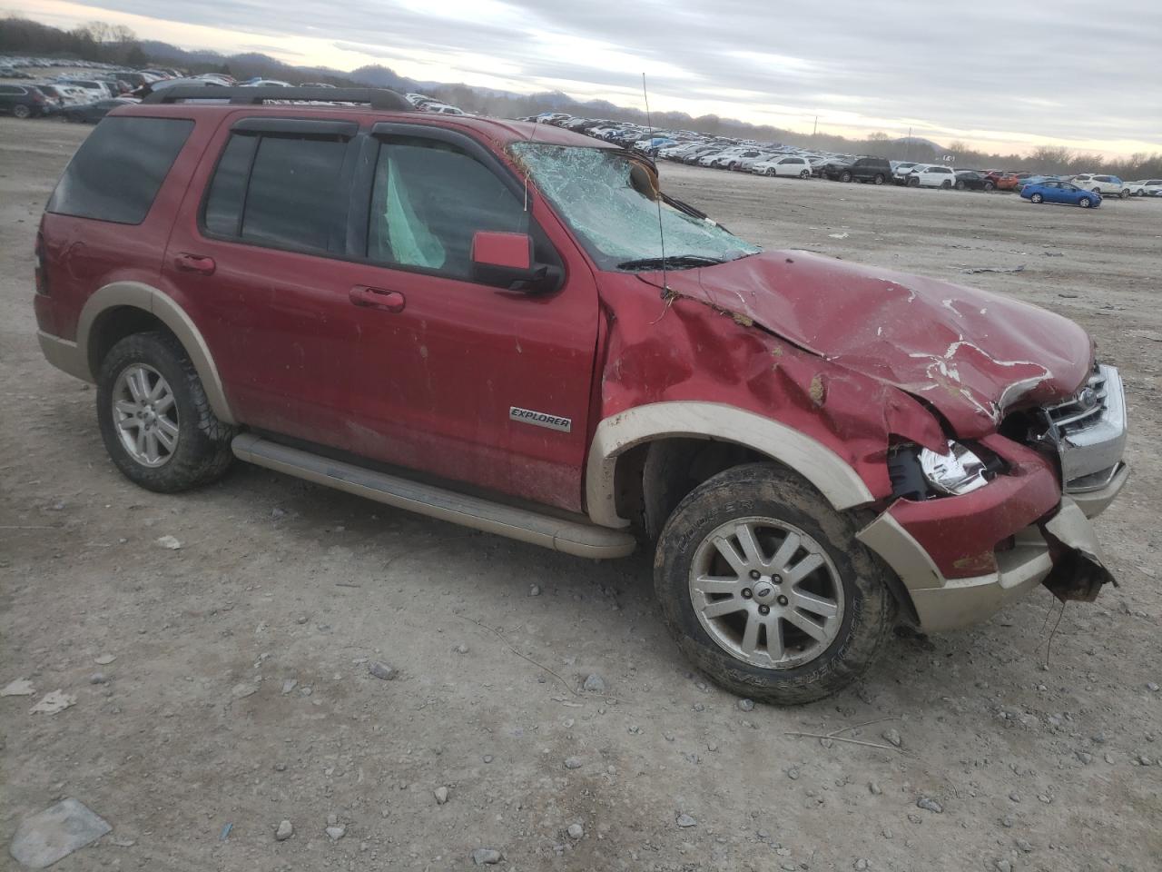 2008 Ford Explorer VIN 1FMEU64E38UA77187 Copart auction photo, rollover damage thumbnail 4