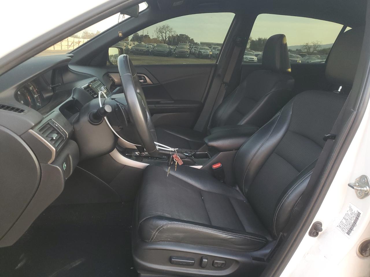 2017 Honda Accord VIN 1HGCR2F57HA273459 Copart auction photo, front end / rear end damage thumbnail 7