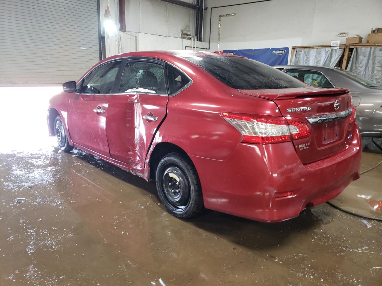 2014 Nissan Sentra VIN 3N1AB7AP9EY267804 Copart auction photo, all over damage thumbnail 2