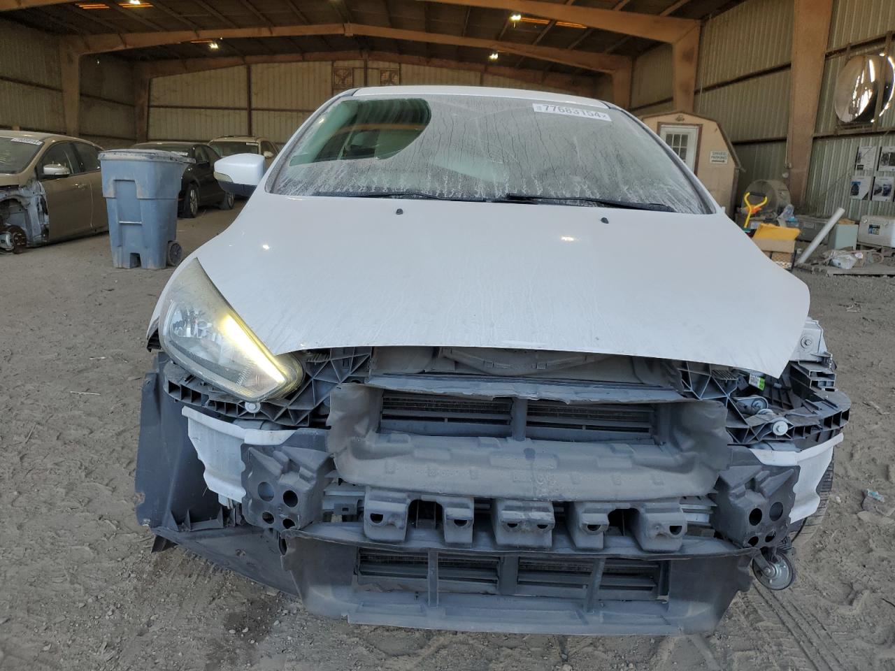 2016 Ford Focus VIN 1FADP3J25GL359986 Copart auction photo, side / front end damage thumbnail 5