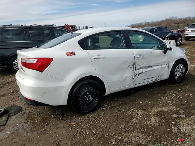 2016 KIA Rio VIN KNADM4A30G6643166 Copart auction photo, side / rear end damage thumbnail 13