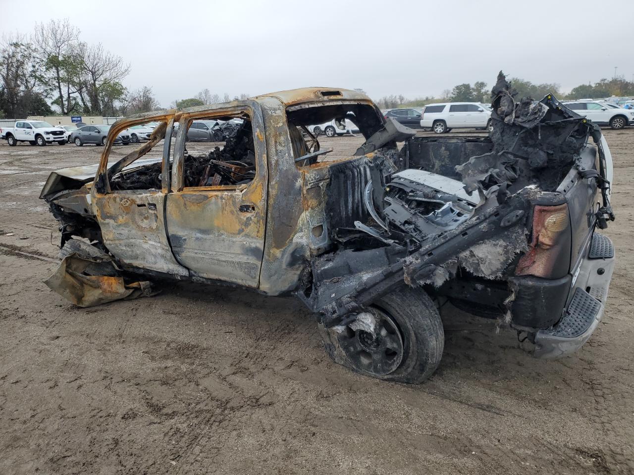 2002 Ford Explorer VIN 1FMZU77E92UD26747 Copart auction photo, burn damage thumbnail 2