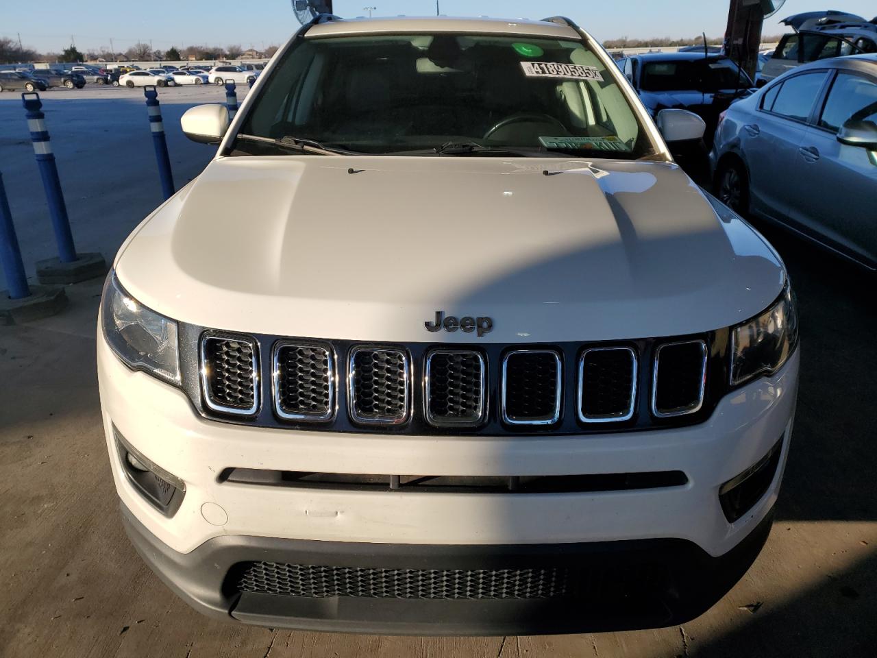 2020 Jeep Compass VIN 3C4NJCBB9LT135987 Copart auction photo, mechanical damage thumbnail 5