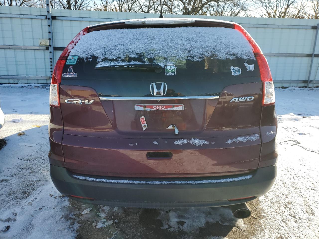 2013 Honda CR-V VIN 5J6RM4H58DL082626 Copart auction photo, all over damage thumbnail 6