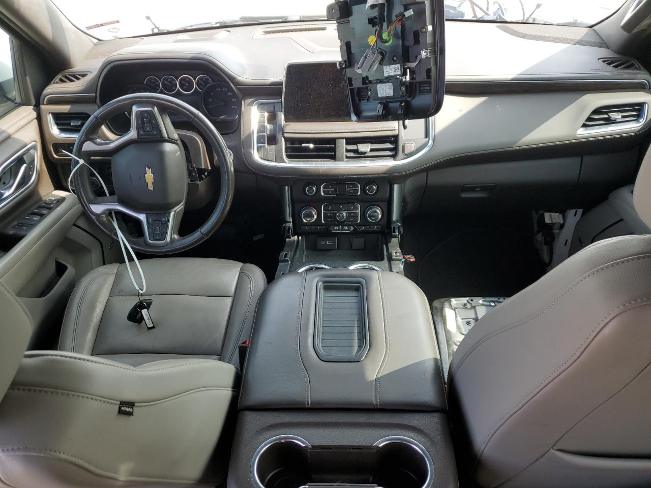 2021 Chevrolet Tahoe VIN 1GNSCNKD9MR171979 Copart auction photo, mechanical damage thumbnail 8