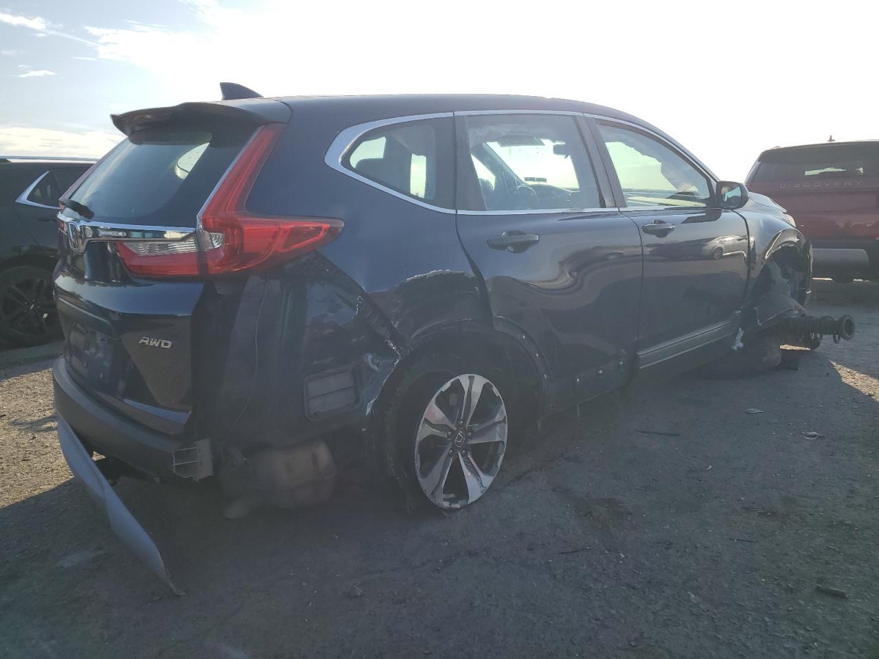 2017 Honda CR-V VIN 2HKRW6H35HH204167 Copart auction photo, rear end / front end damage thumbnail 3
