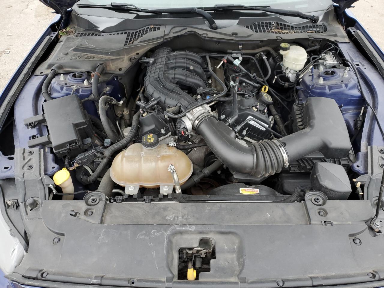 2015 Ford Mustang VIN 1FA6P8AM3F5317584 Copart auction photo, all over damage thumbnail 11