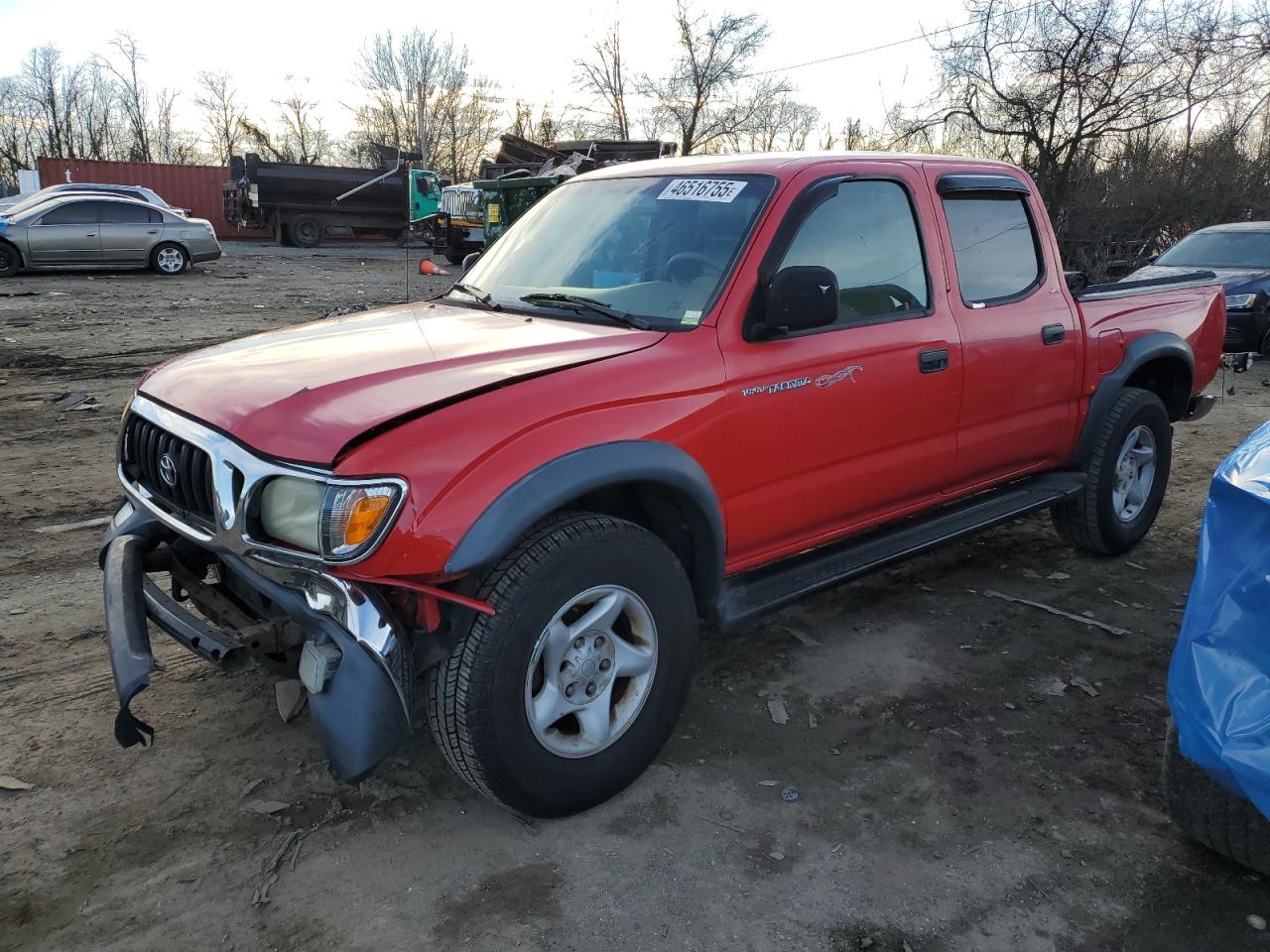 2004 Toyota Tacoma VIN 5TEGN92N44Z350136