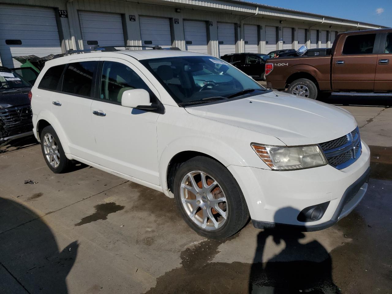 2011 Dodge Journey VIN 3D4PH3FG4BT535127 Copart auction photo, mechanical damage thumbnail 4