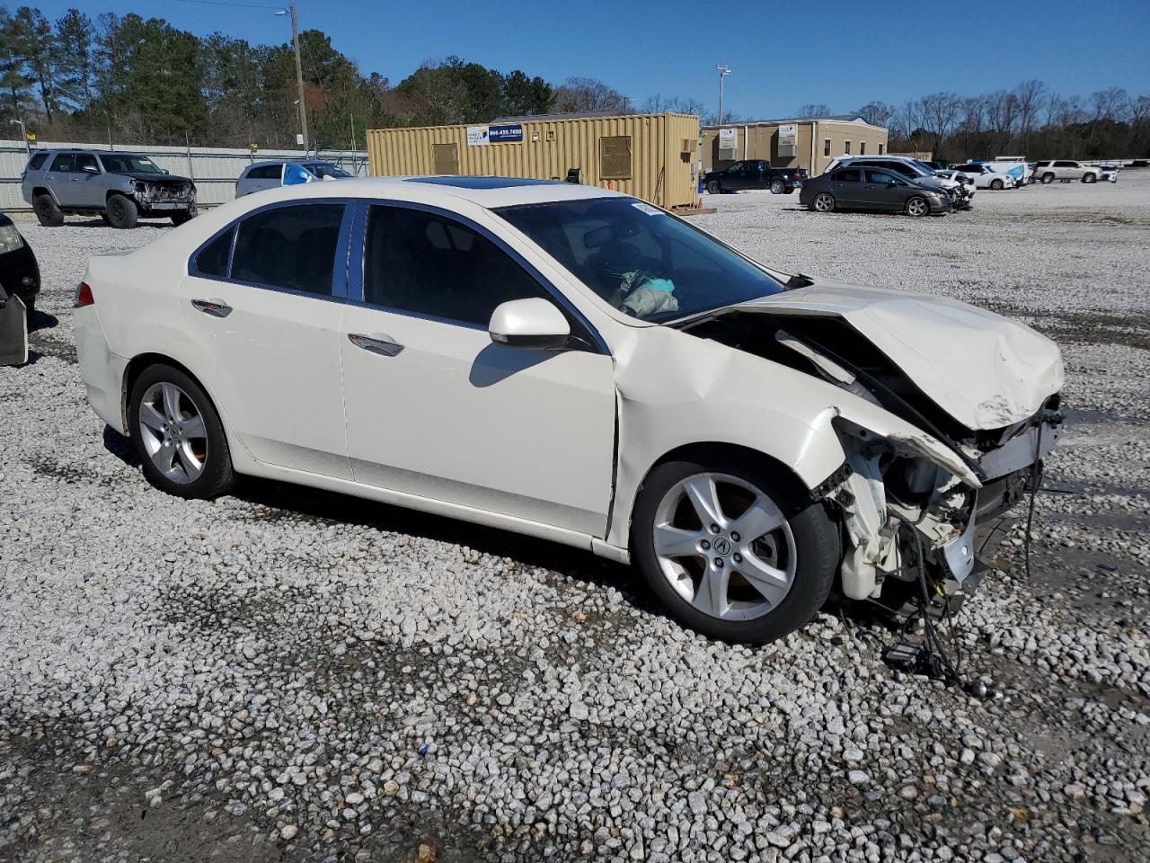 2010 Acura TSX VIN JH4CU2F69AC005317 Copart auction photo, front end damage thumbnail 4