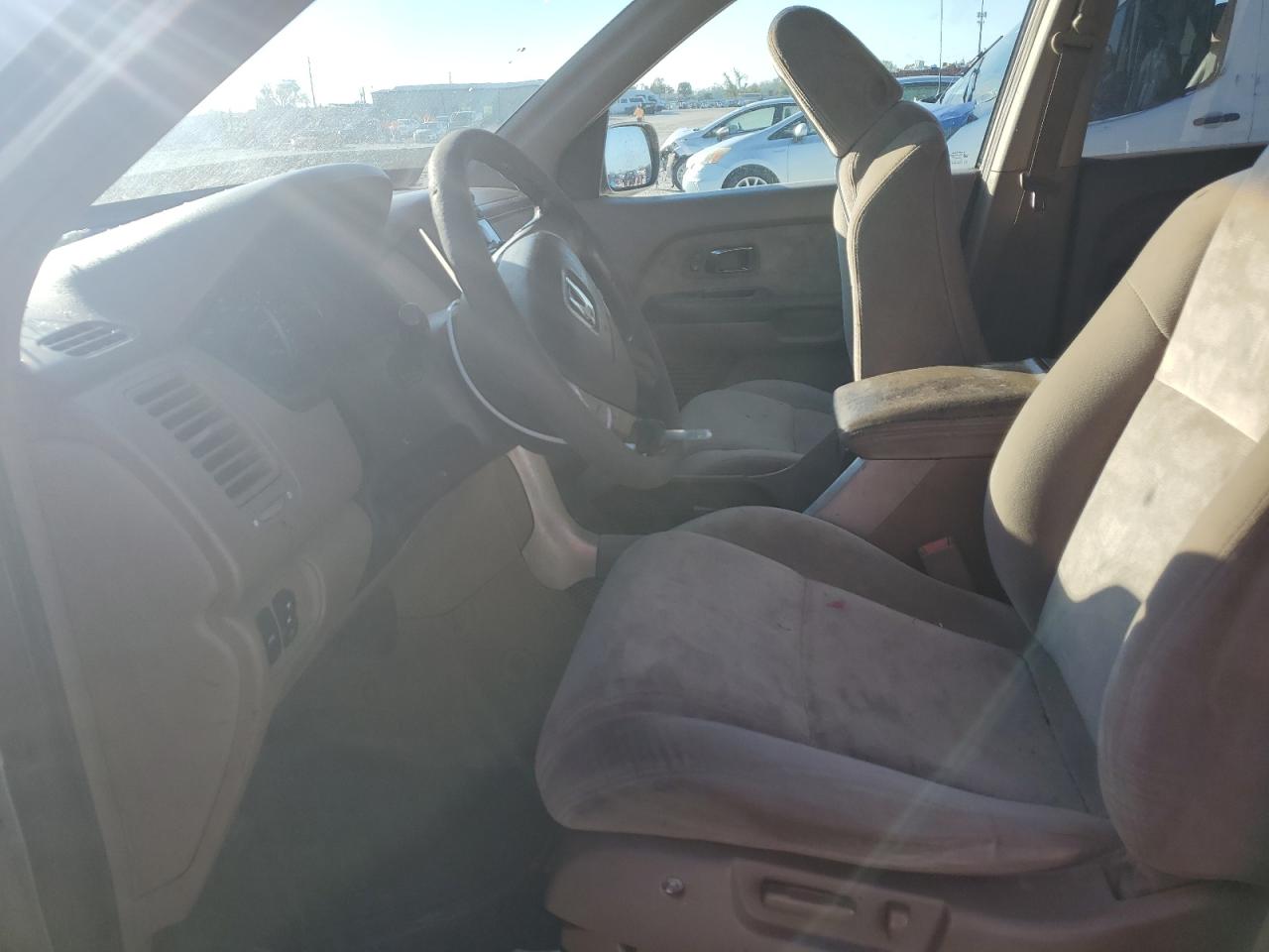2005 Honda Pilot VIN 5FNYF18465B008630 Copart auction photo, water/flood / front end damage thumbnail 7