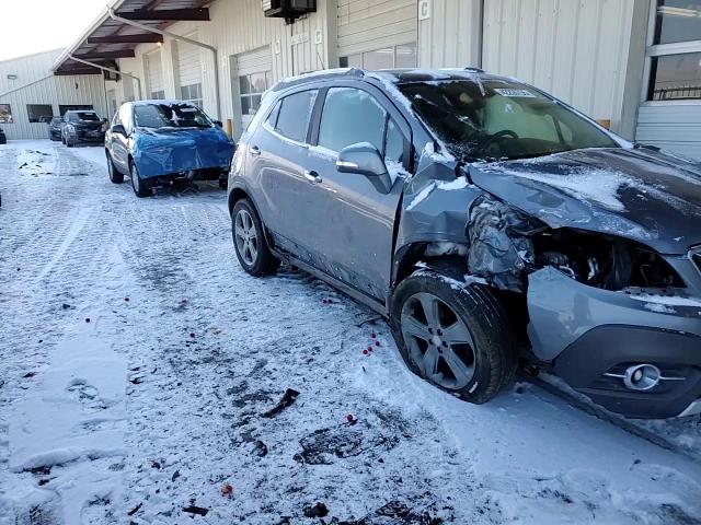 2014 Buick Encore VIN KL4CJBSB3EB676355 Copart auction photo, front end / rear end damage thumbnail 12