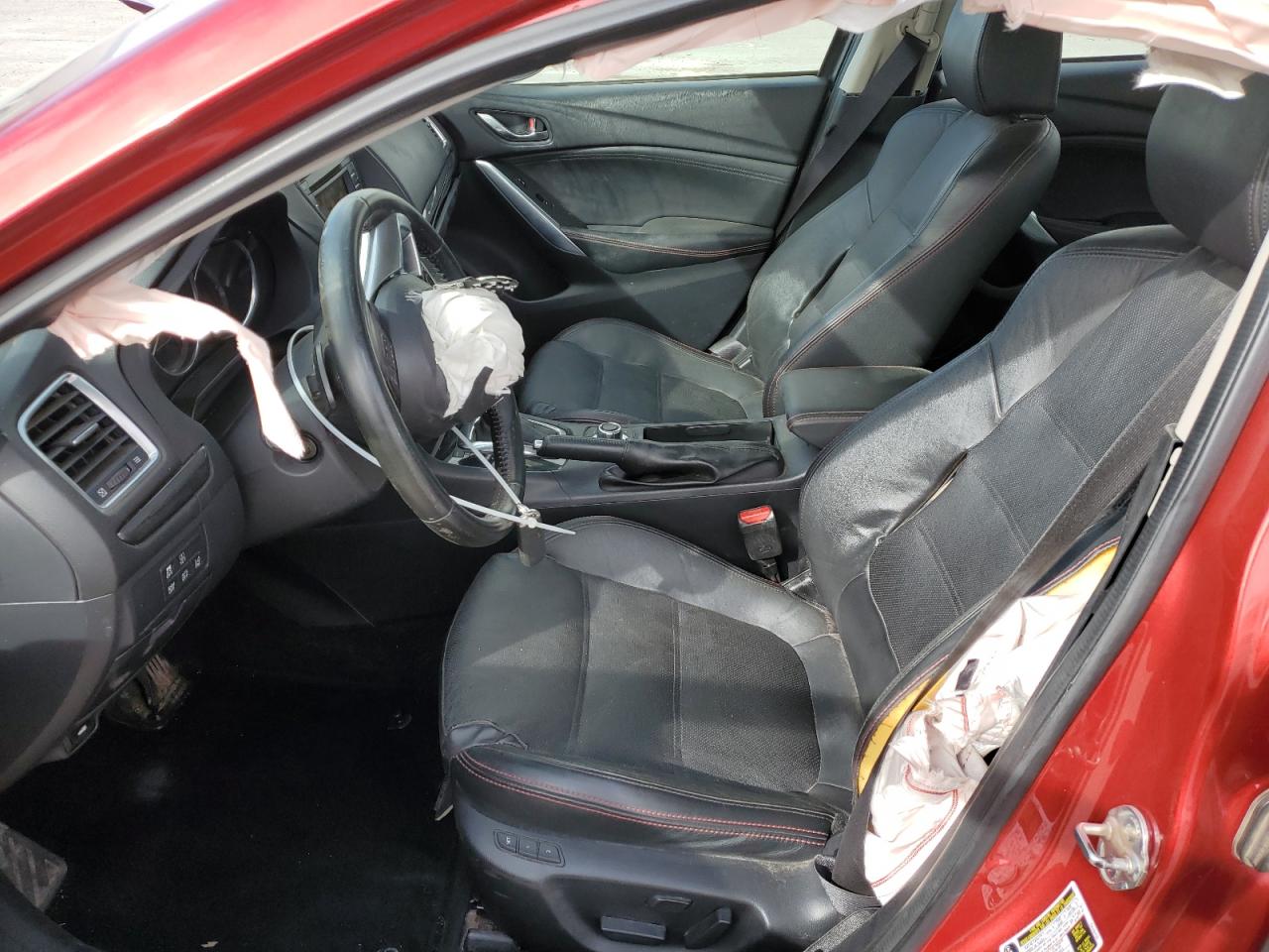 2015 Mazda 6 VIN JM1GJ1W55F1185606 Copart auction photo, front end damage thumbnail 7