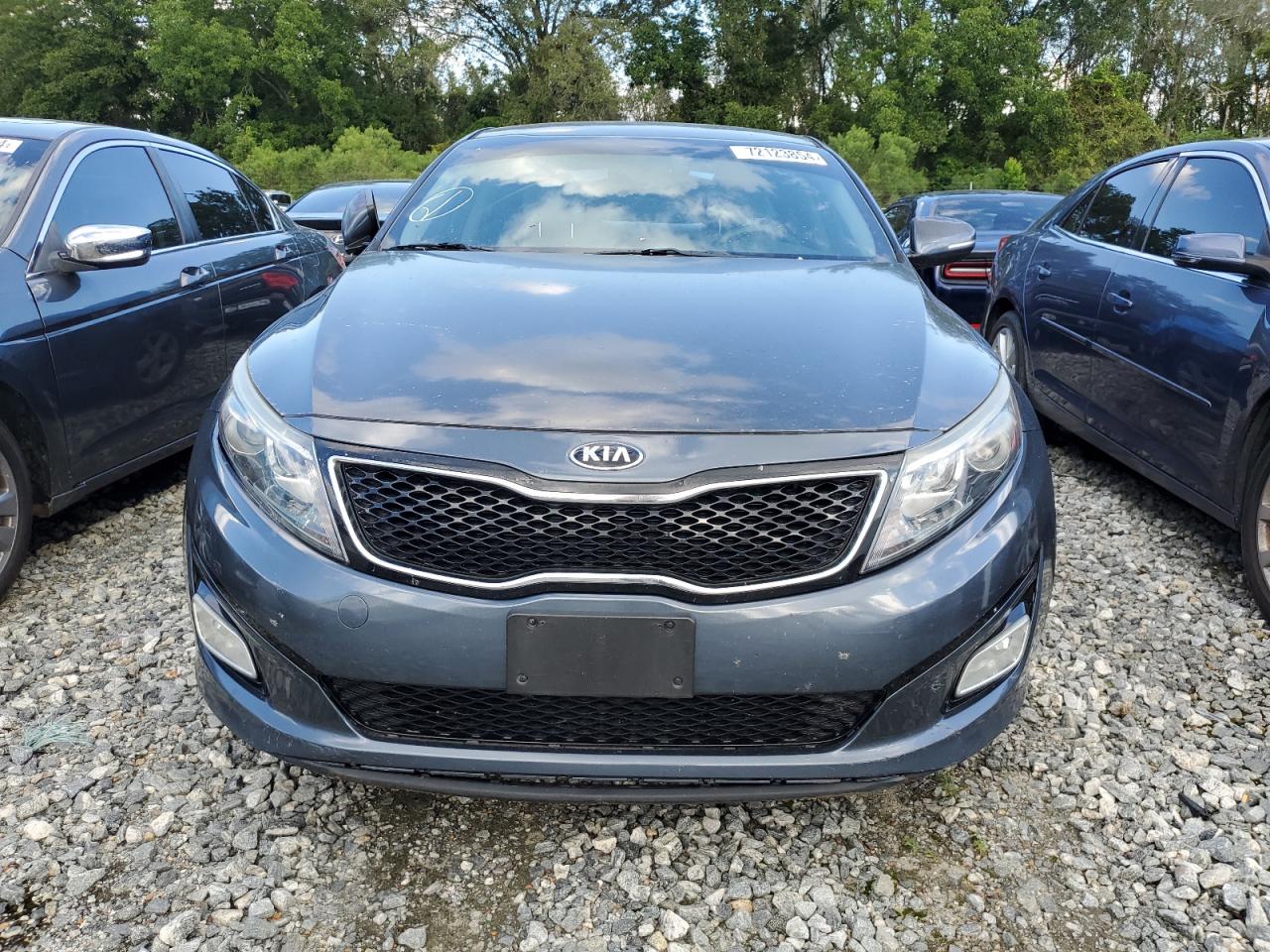 2015 KIA Optima VIN KNAGM4A7XF5619185 Copart auction photo, rear end damage thumbnail 5