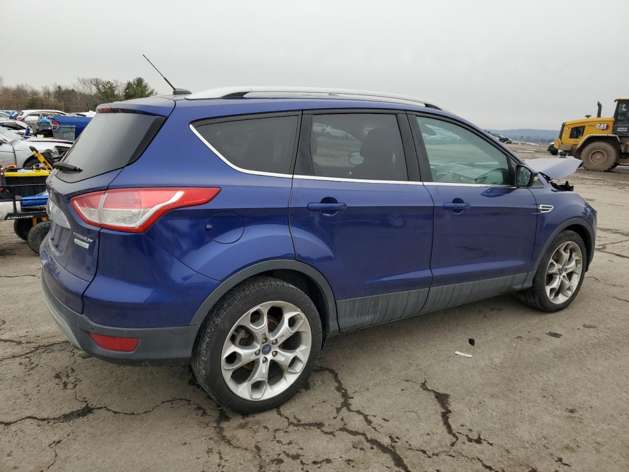 2014 Ford Escape VIN 1FMCU0JX9EUB37947 Copart auction photo, front end damage thumbnail 3