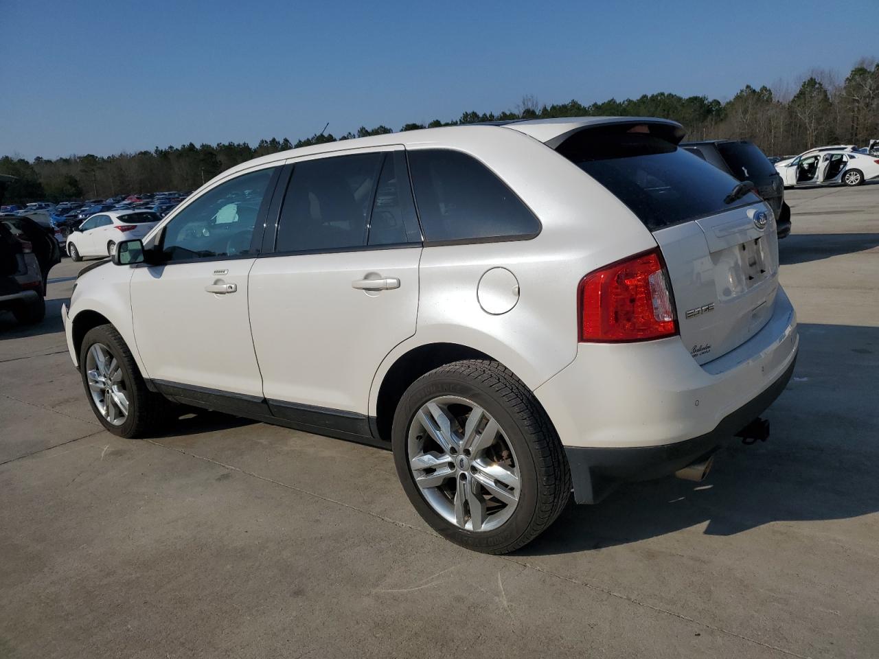 2014 Ford Edge VIN 2FMDK3JC0EBA29019 Copart auction photo, front end damage thumbnail 2
