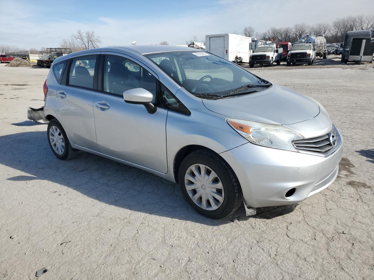 2017 Nissan Versa VIN 3N1CE2CP0HL363841 Copart auction photo, rear end / minor dent/scratches damage thumbnail 4