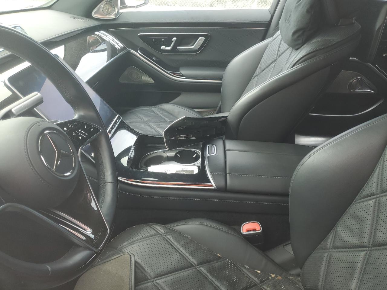 2021 Mercedes-Benz Maybach S-klasse VIN W1K6X7GB7MA031919 Copart auction photo, water/flood damage thumbnail 7